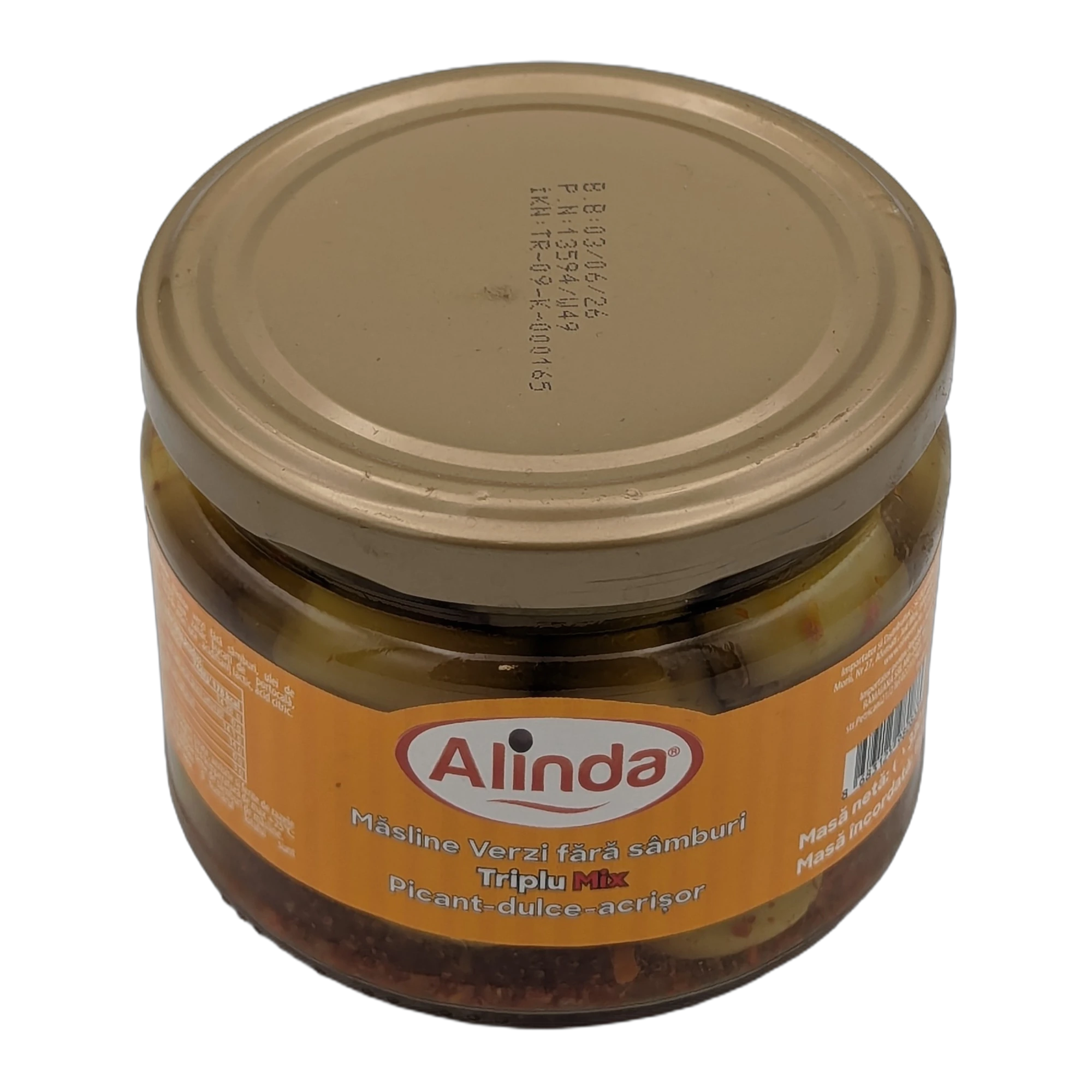 Măsline Verzi Fără Sâmburi Triplu Mix