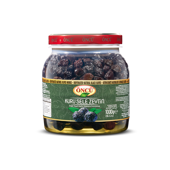 Măsline Gemlik Naturale Uscate Oncu (Kuru Sele), Borcan PET 1 kg