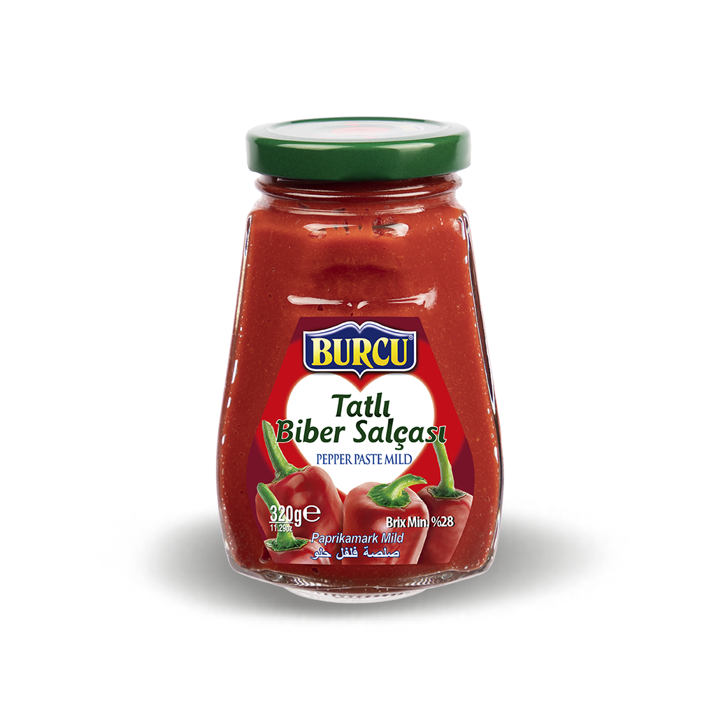 Burcu Sweet Pepper Paste 320g Jar
