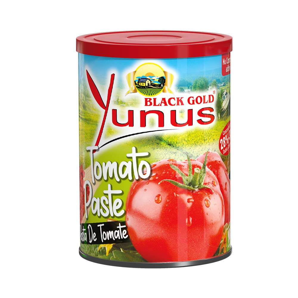 Yunus Tomato Paste 28-30% Dry Matter 800g with Lid