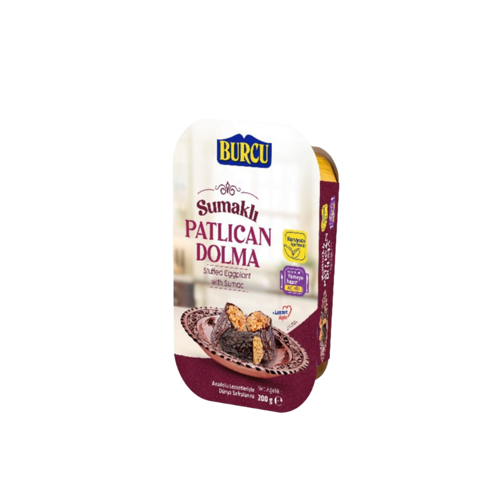Burcu Dried Stuffed Eggplants with Rice and Sumac 200g