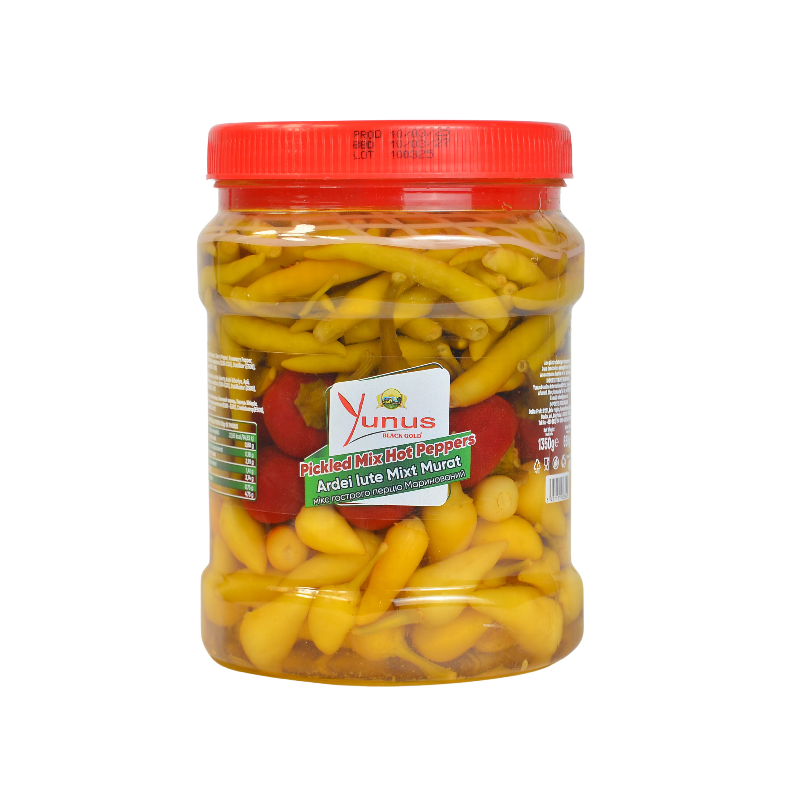 Yunus Mix de Ardei Murati 650g