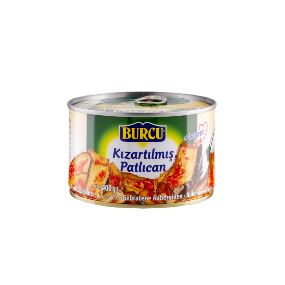 Burcu Fried Eggplant with Tomato and Garlic Spread 400g