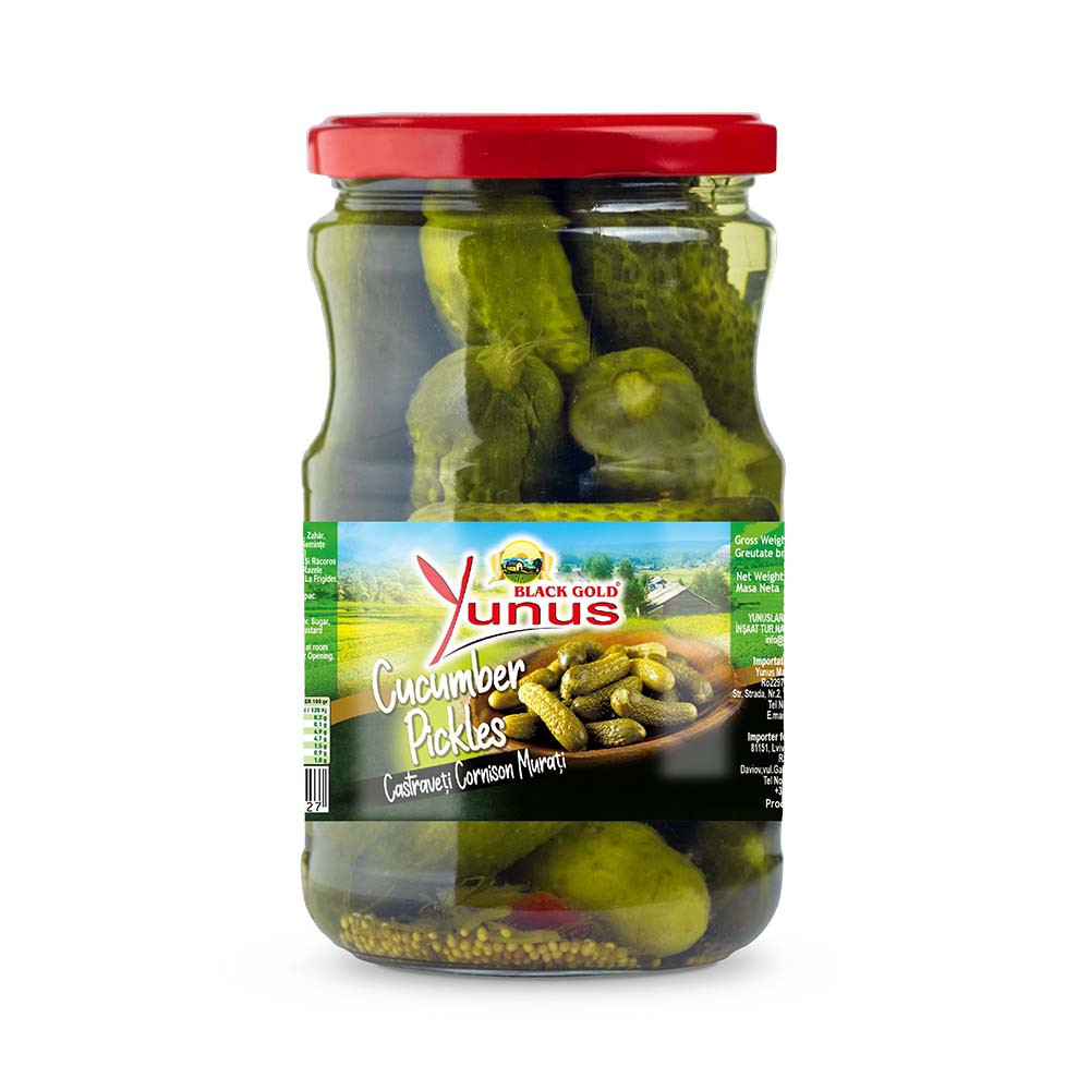 خيار كورنيشون مخلل يونس - برطمان ٧٢٠ مل