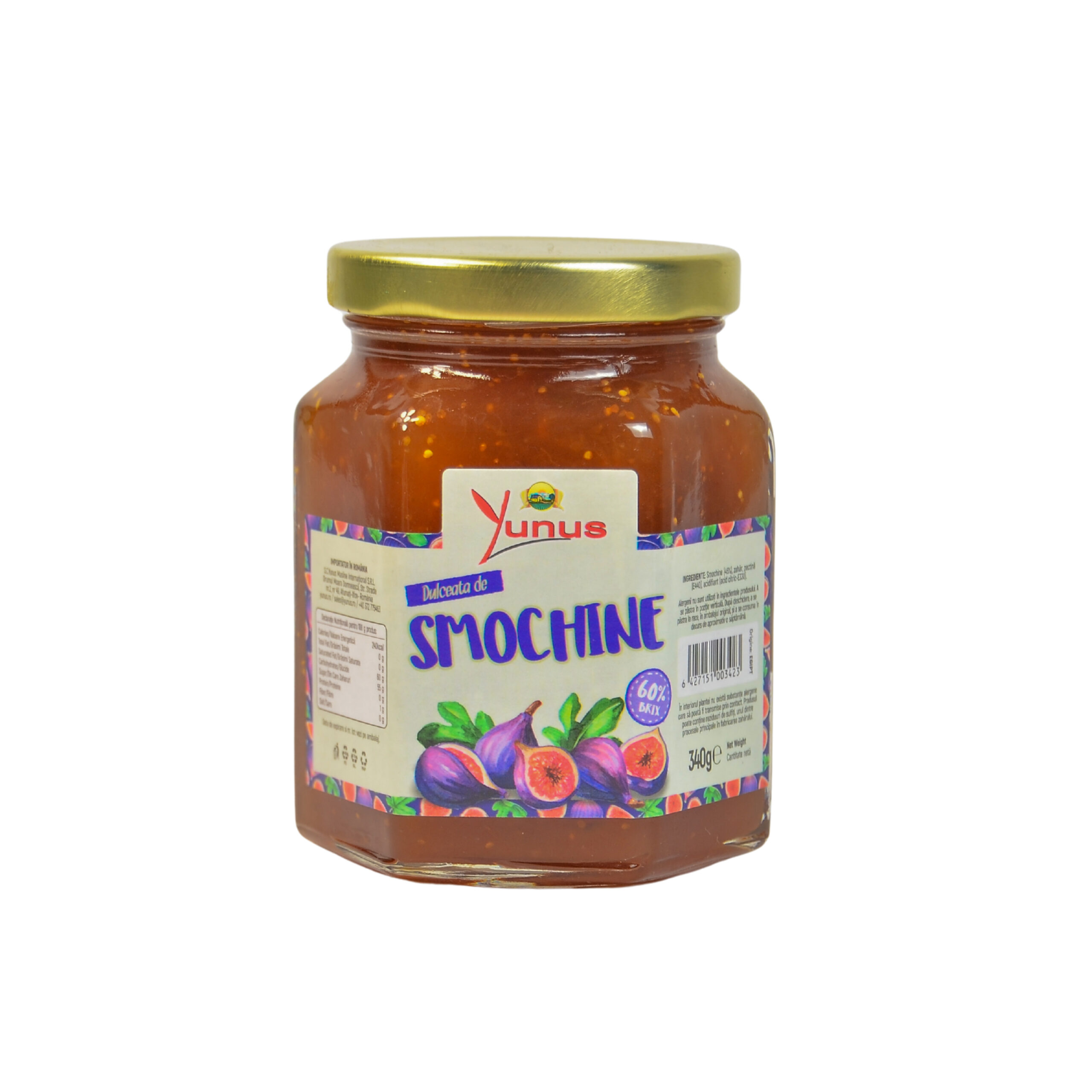 Dulceață de smochine Yunus Brix 60%