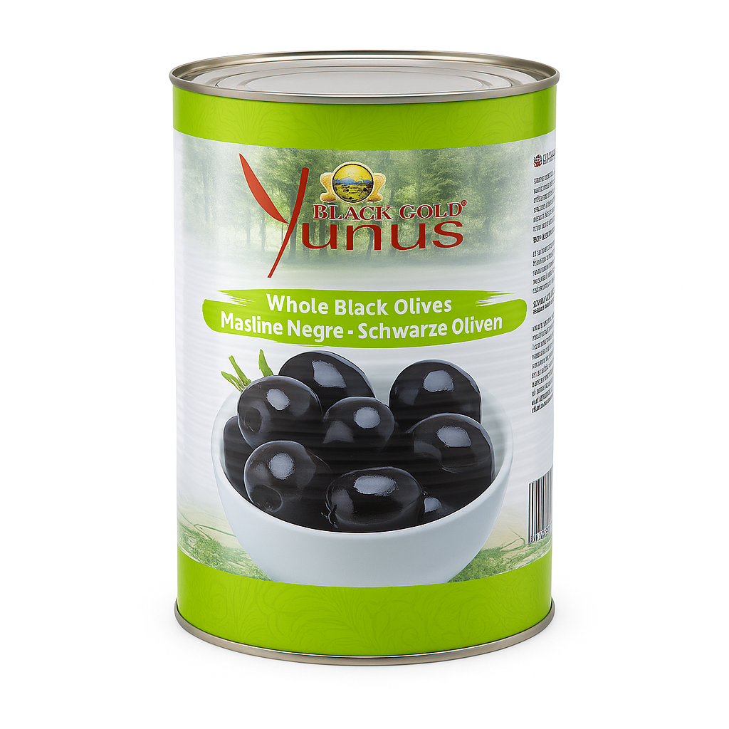 Măsline Negre Atlas Yunus 70-90, 2.5 kg