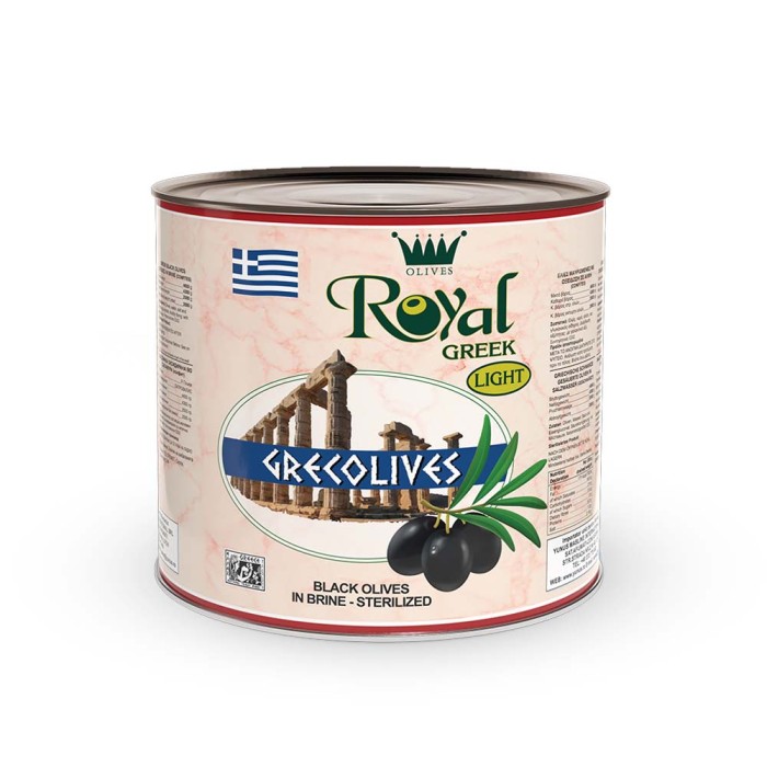 Măsline Negre Colosal 120-140 buc Cutie Royal