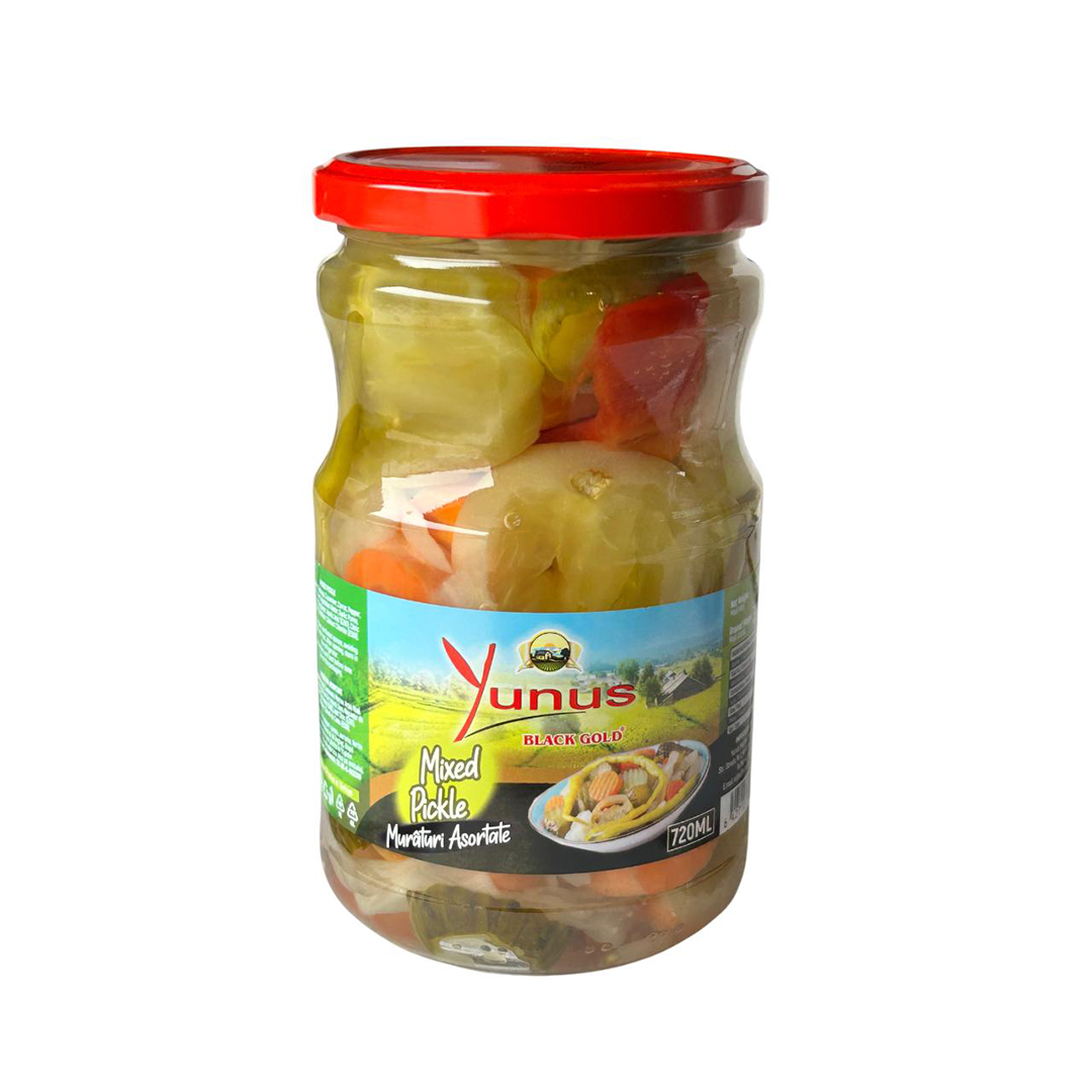 Yunus Mixed Pickles Jar 720 ml
