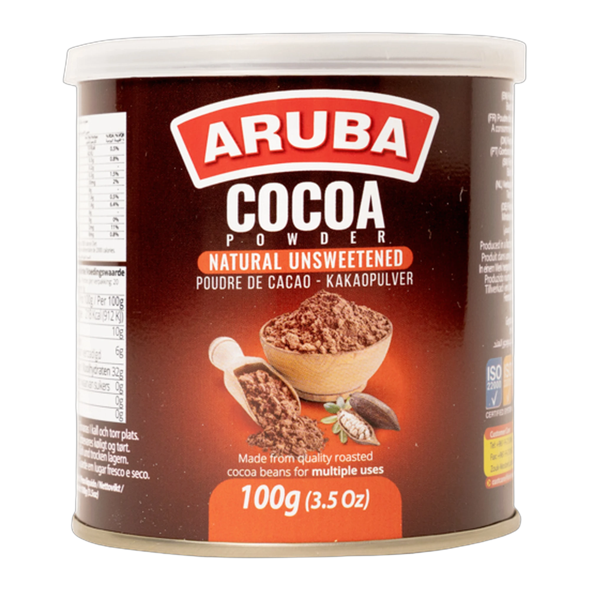Aruba Dark Cocoa Powder Tin