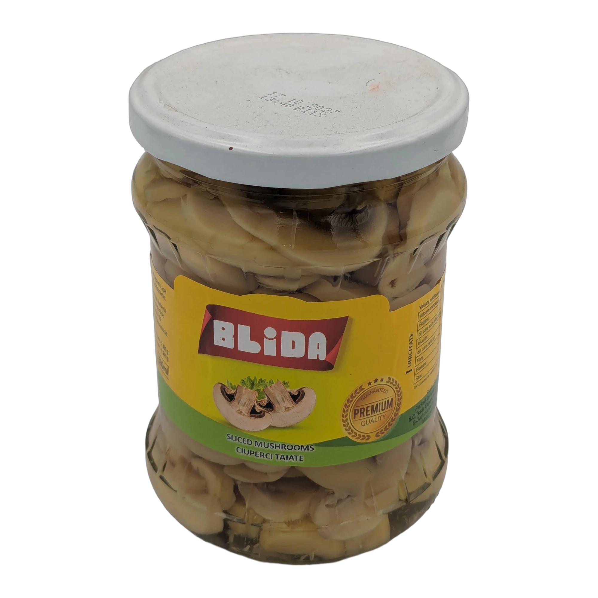 Blida Sliced Mushrooms