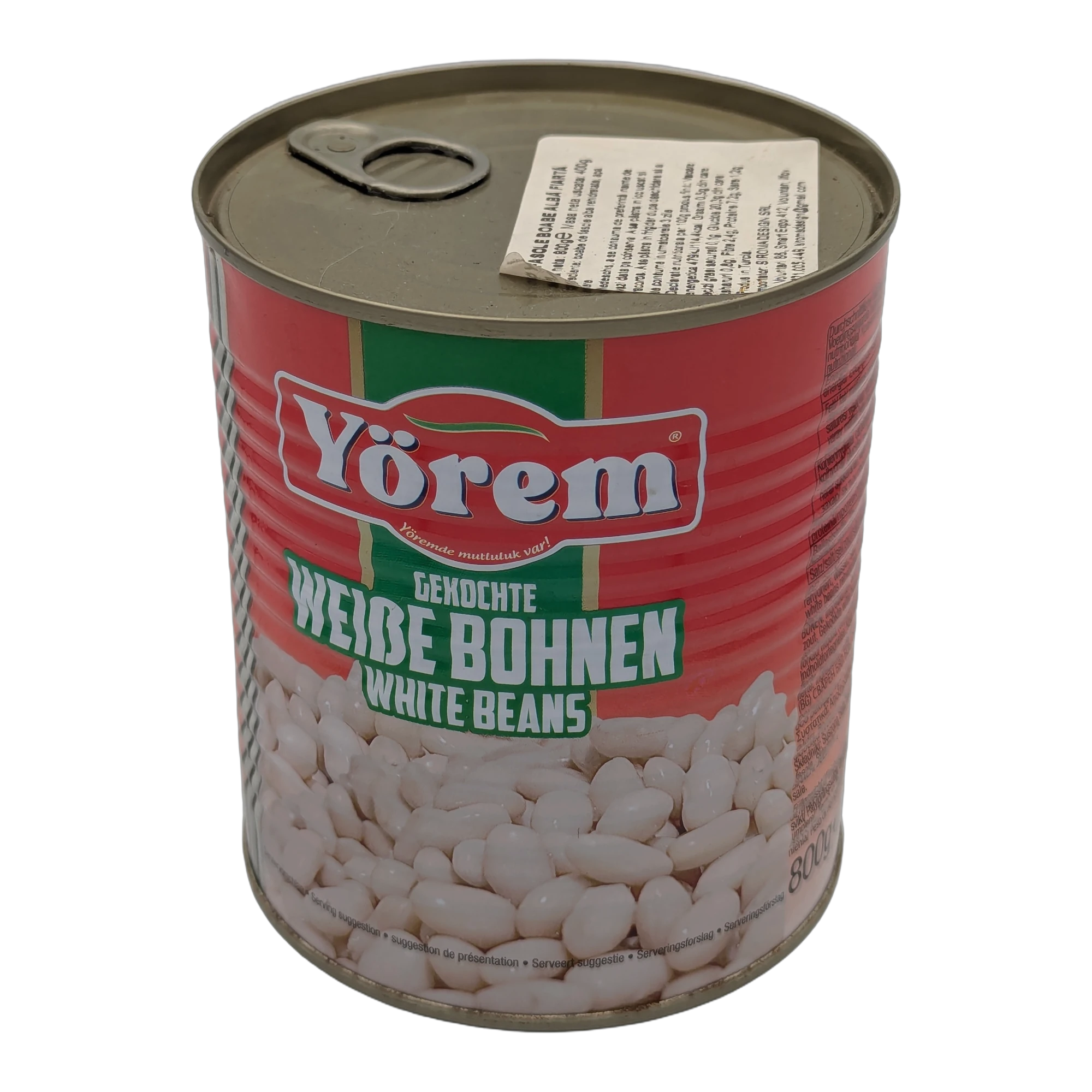 Fasole albă boabe la conservă