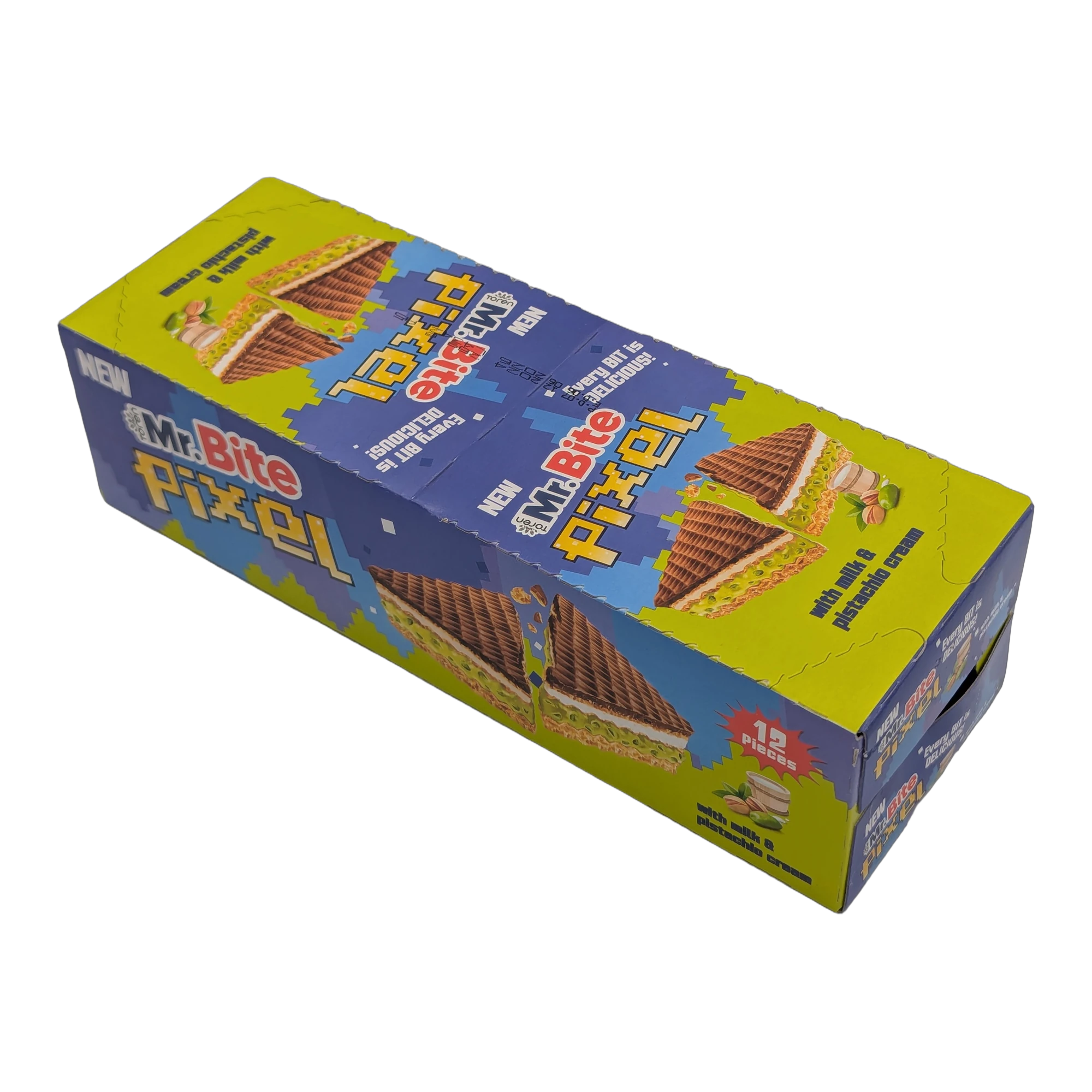 Mr. Bite Pixel Milk & Pistachio Cream