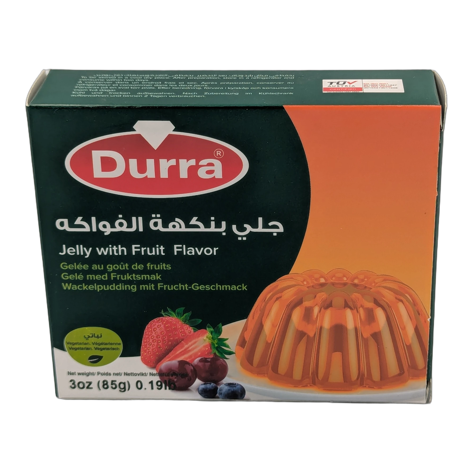 جلي بنكهة الفواكه