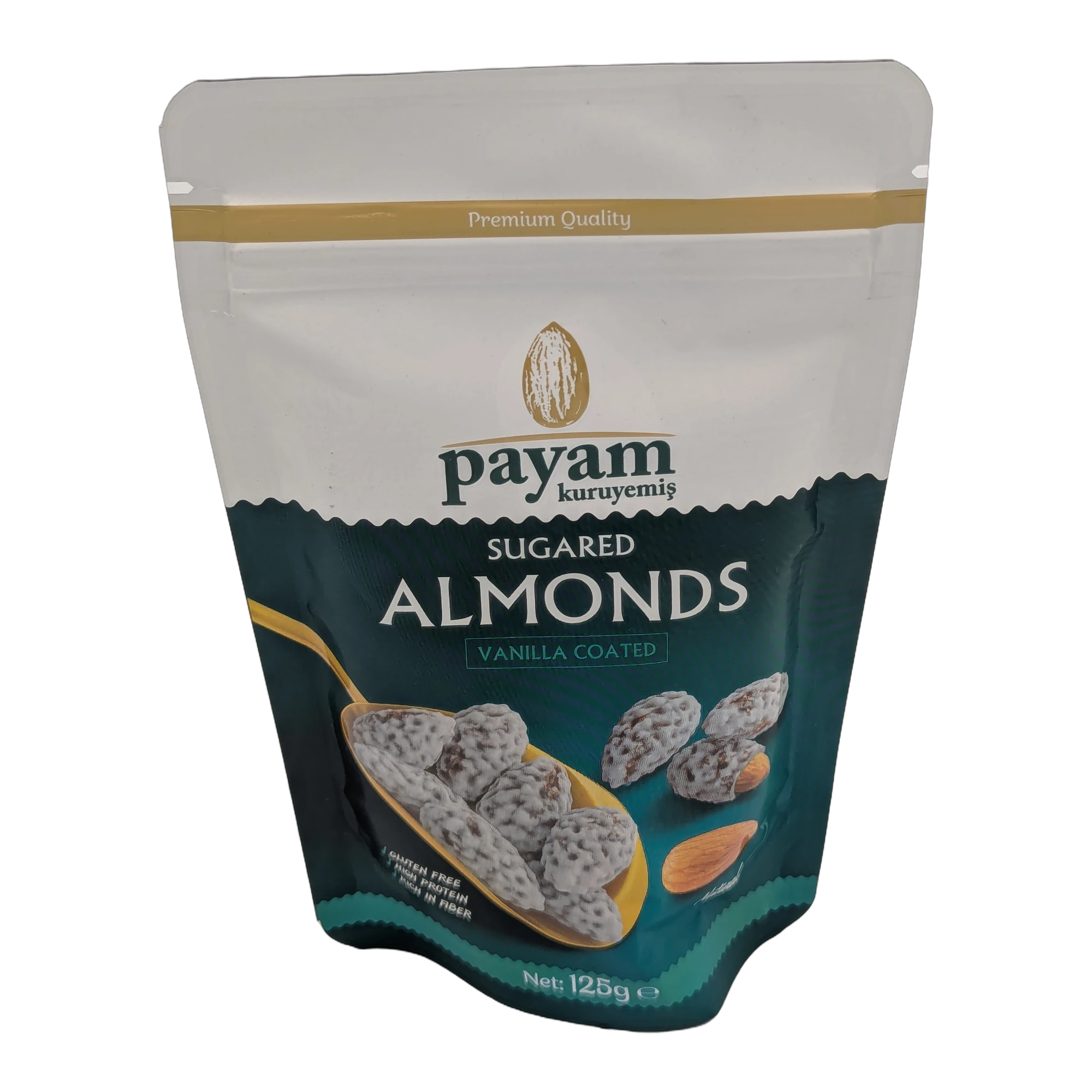 Migdale zaharite cu glazură de vanilie Payam