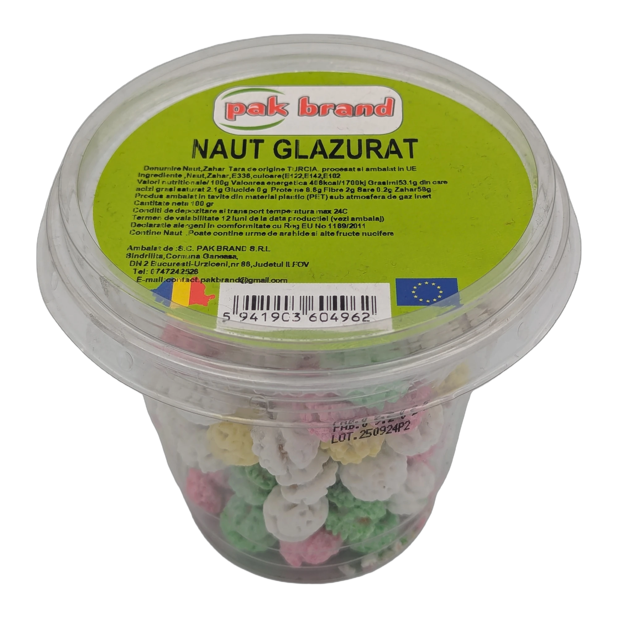 حمص مغطى بالسكر من Pak Brand