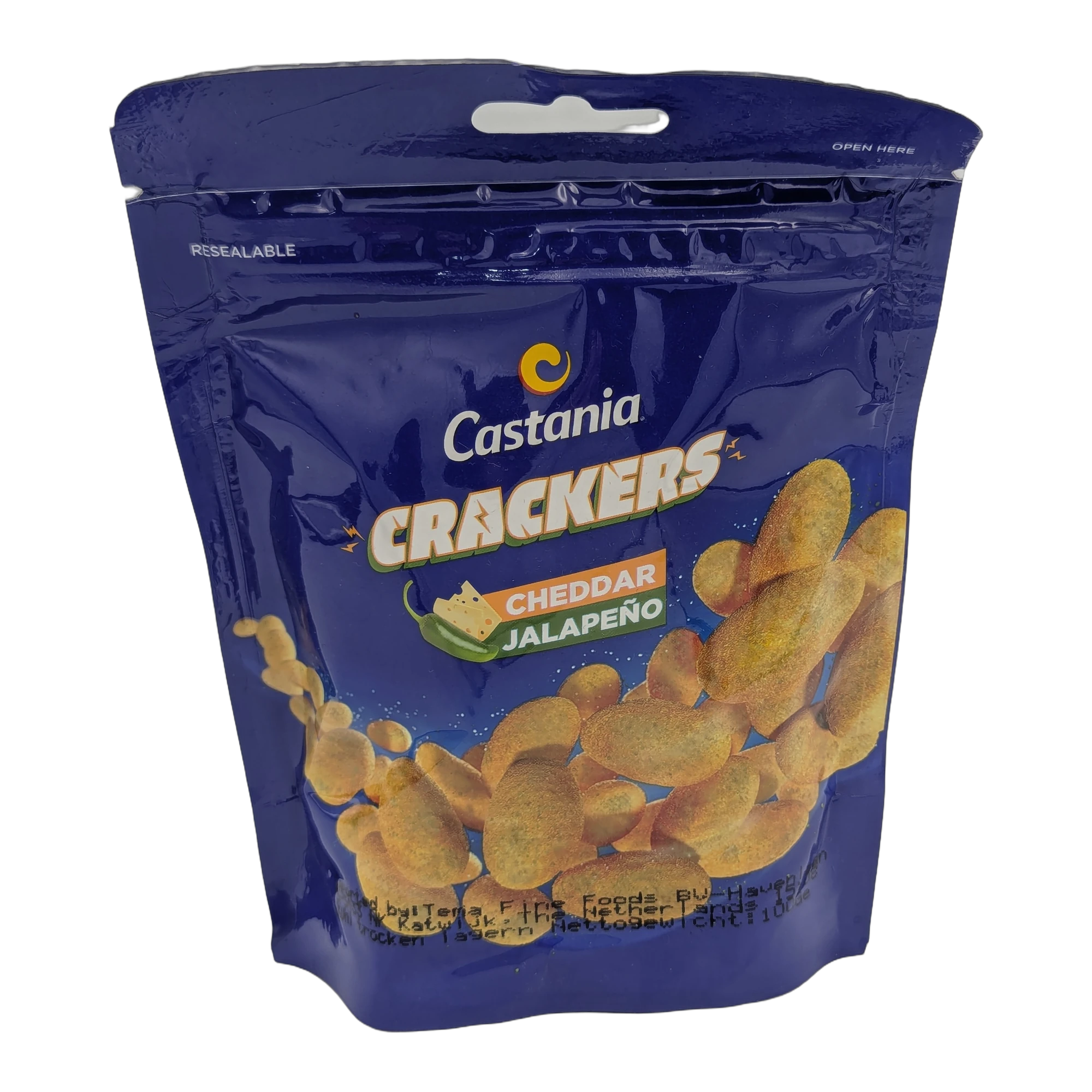 بسكويت شيدر وجالابينو