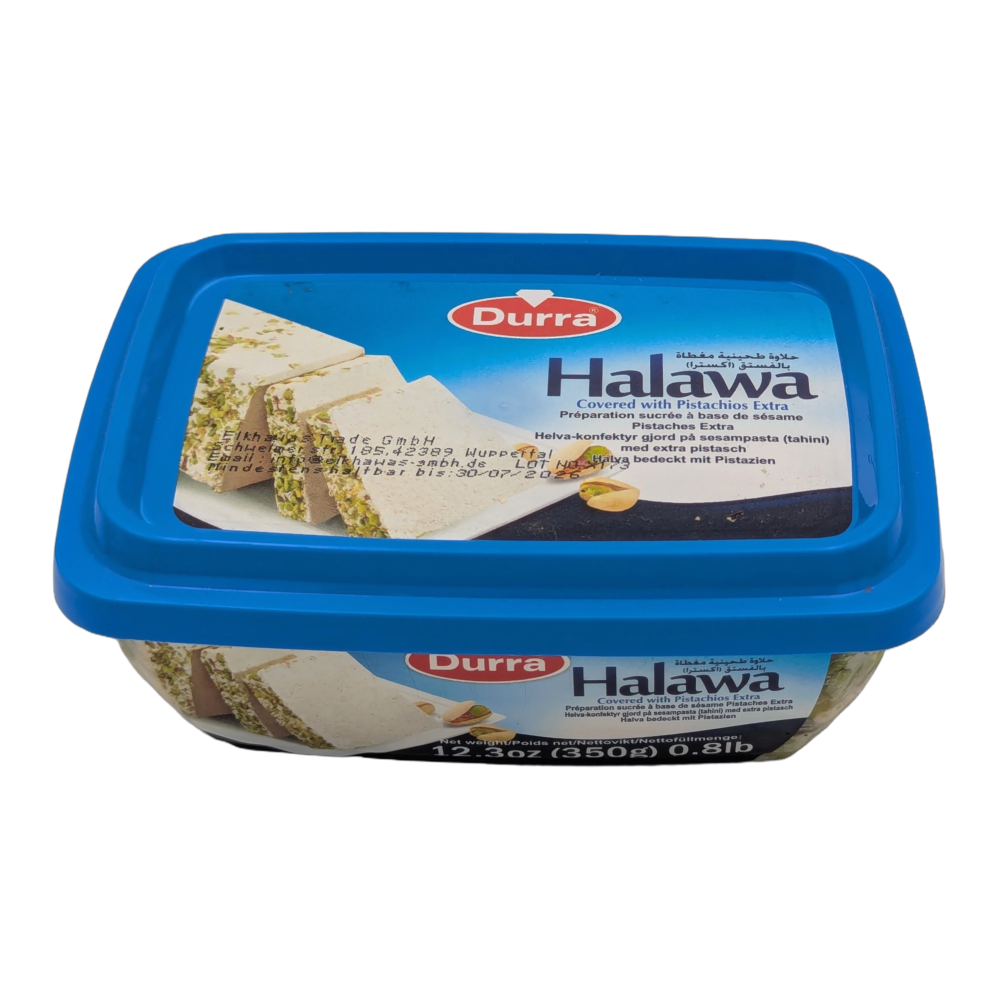 Halawa acoperită cu fistic extra