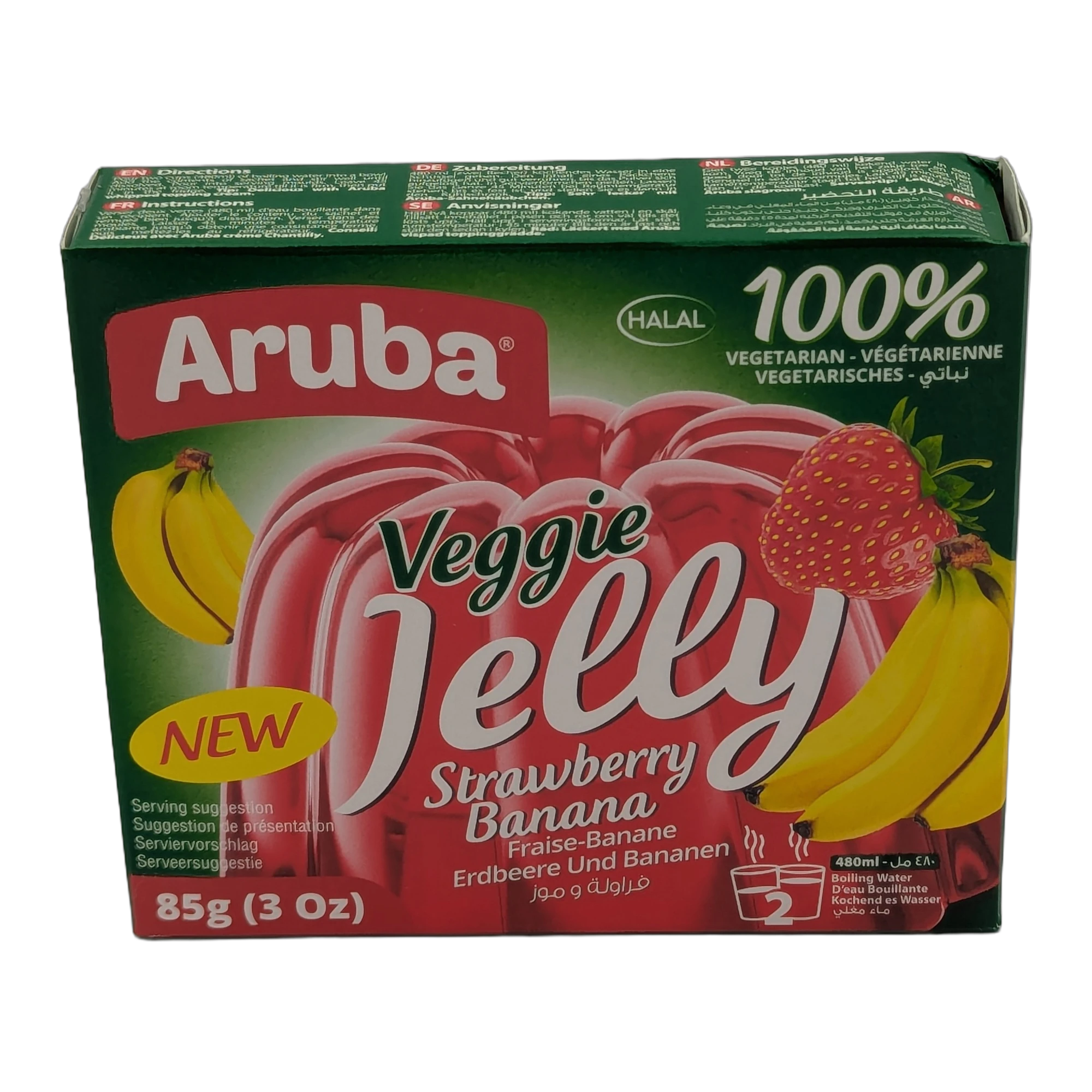 Veggie Jelly Strawberry Banana