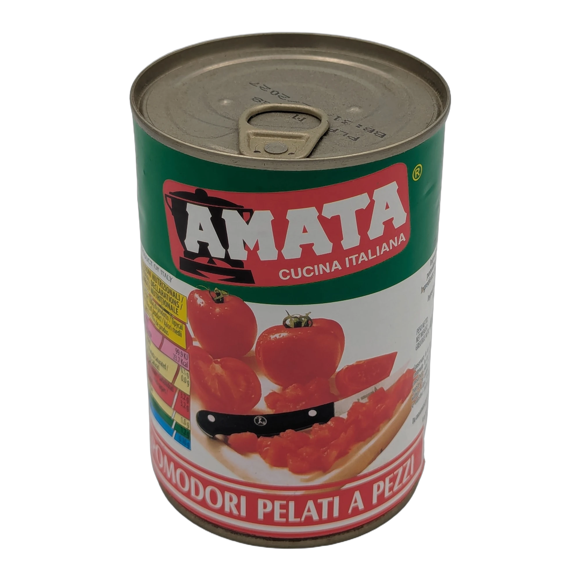 Roșii decojite tăiate