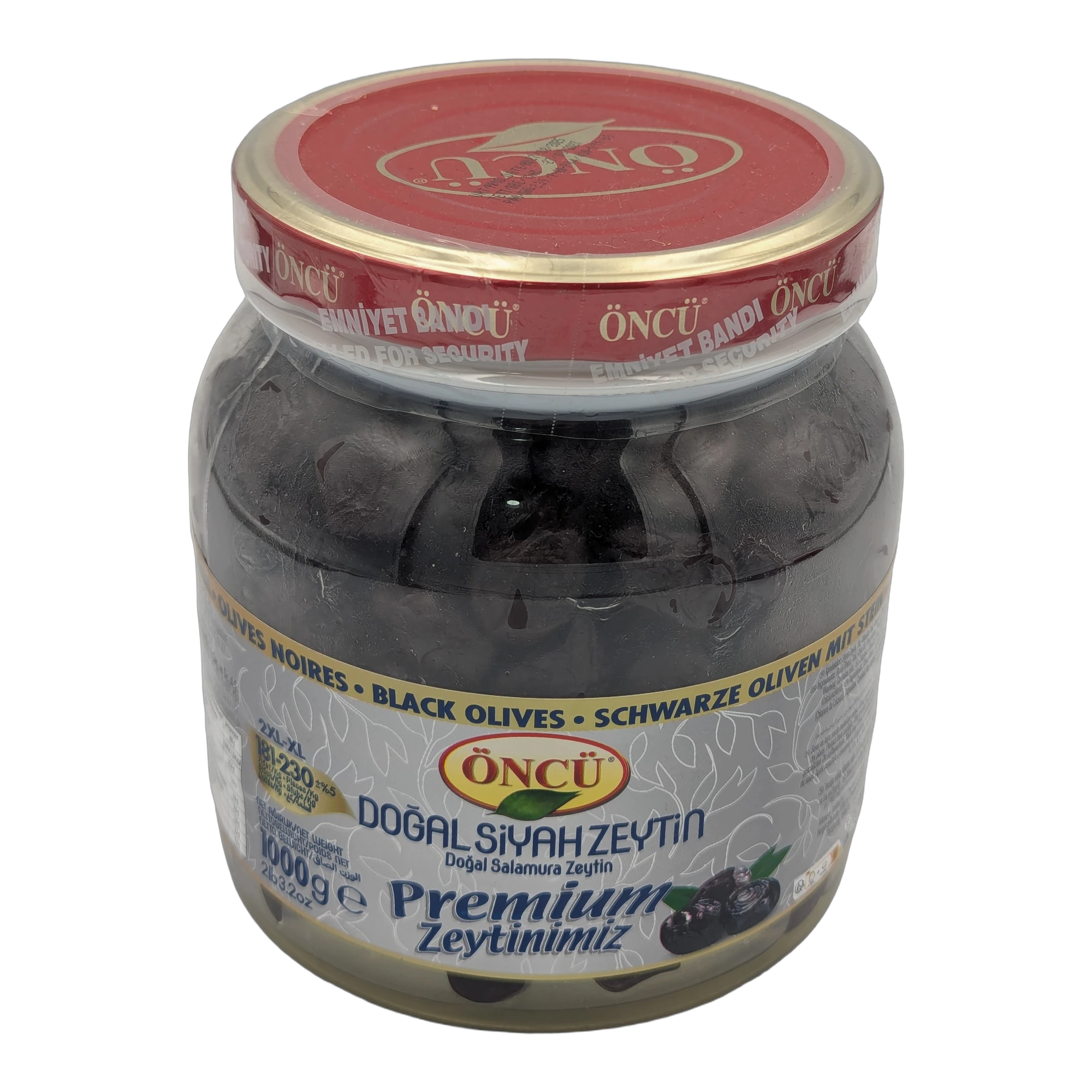 Măsline negre naturale