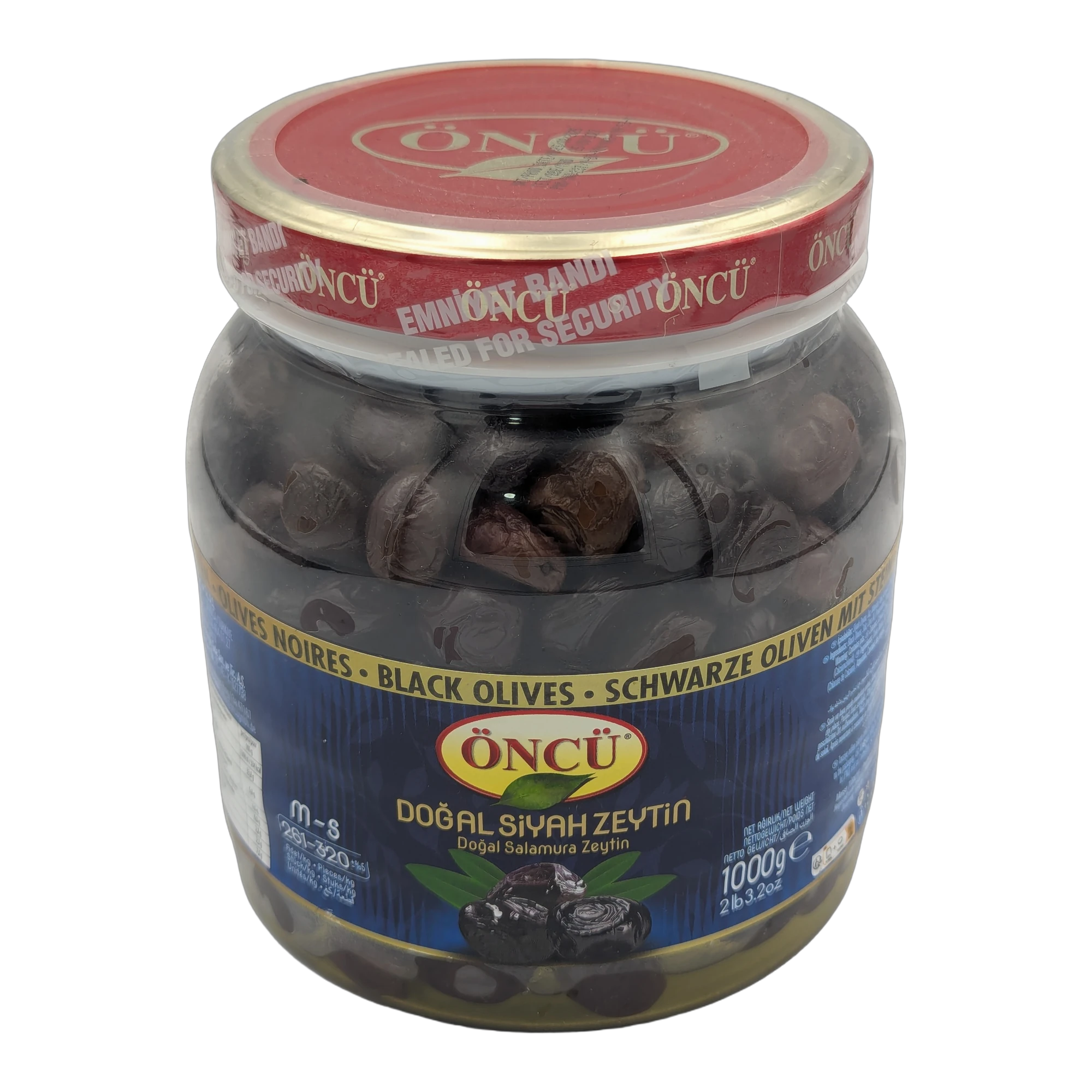 Öncü Natural Black Olives