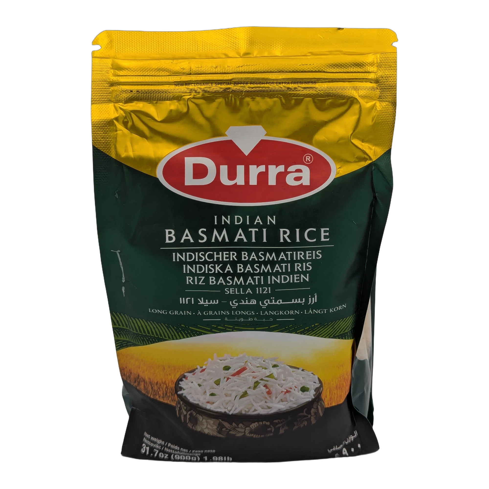Durra Indian Basmati Rice Sella 1121