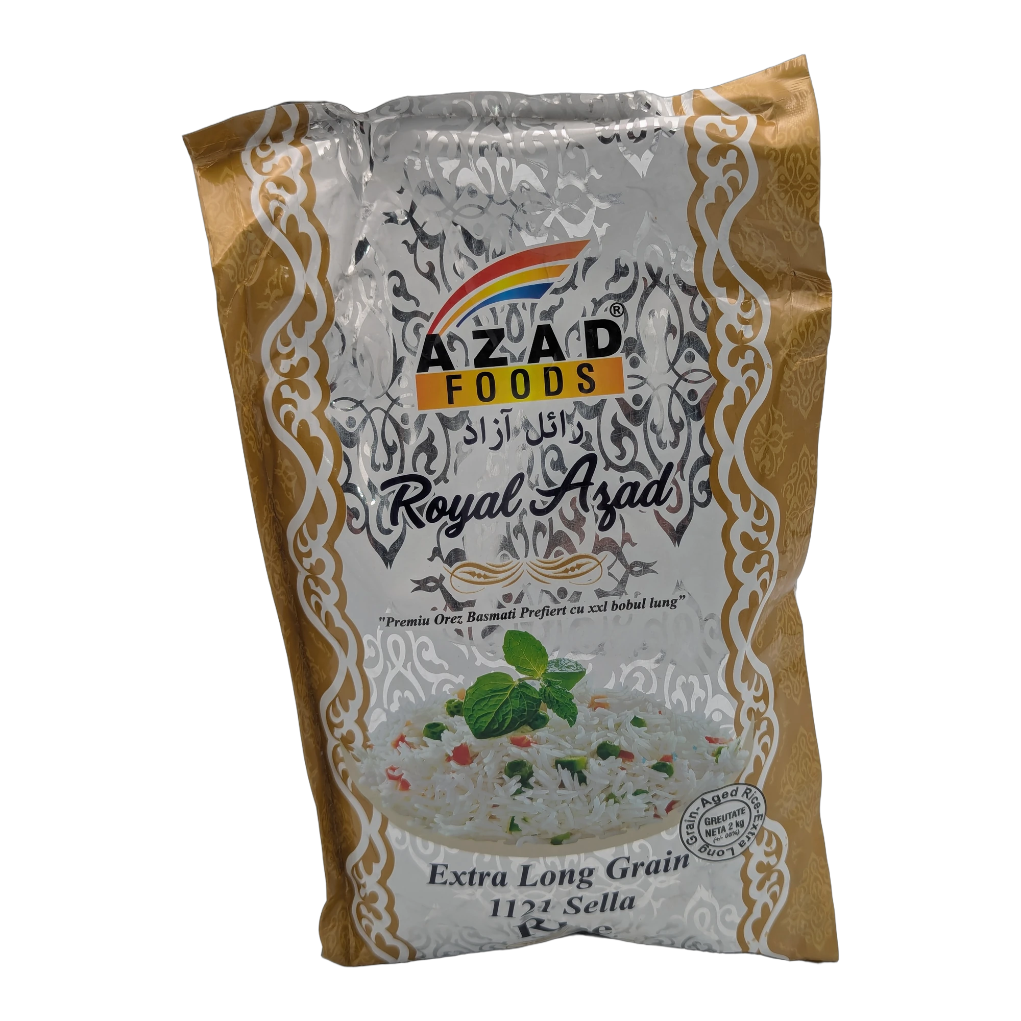 Premiu Orez Basmati Prefiert cu xxl bobul lung