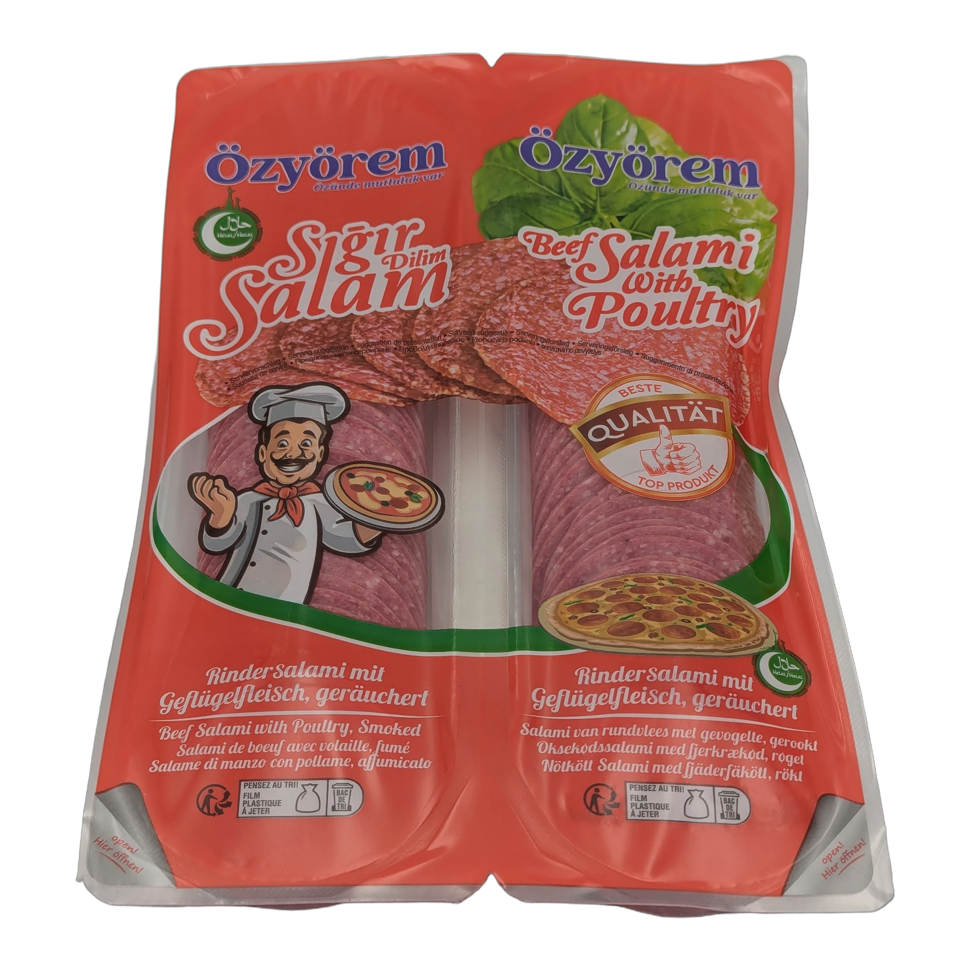 Smoked Beef and Poultry Salami