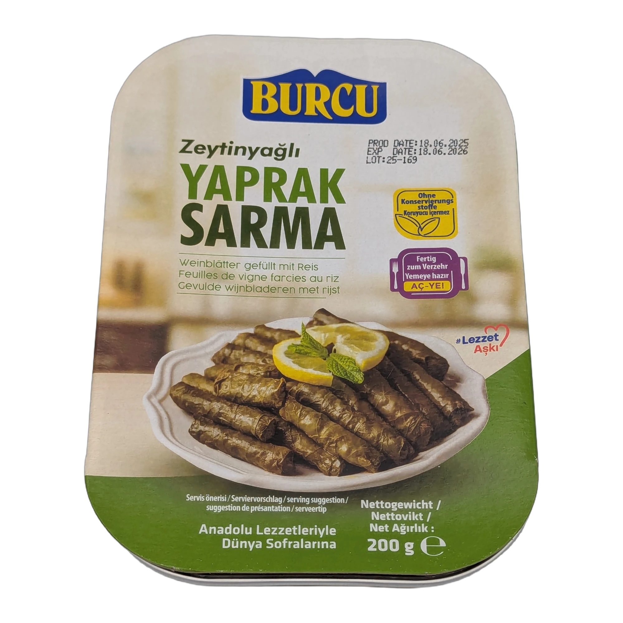 ورق عنب محشي بزيت الزيتون من Burcu