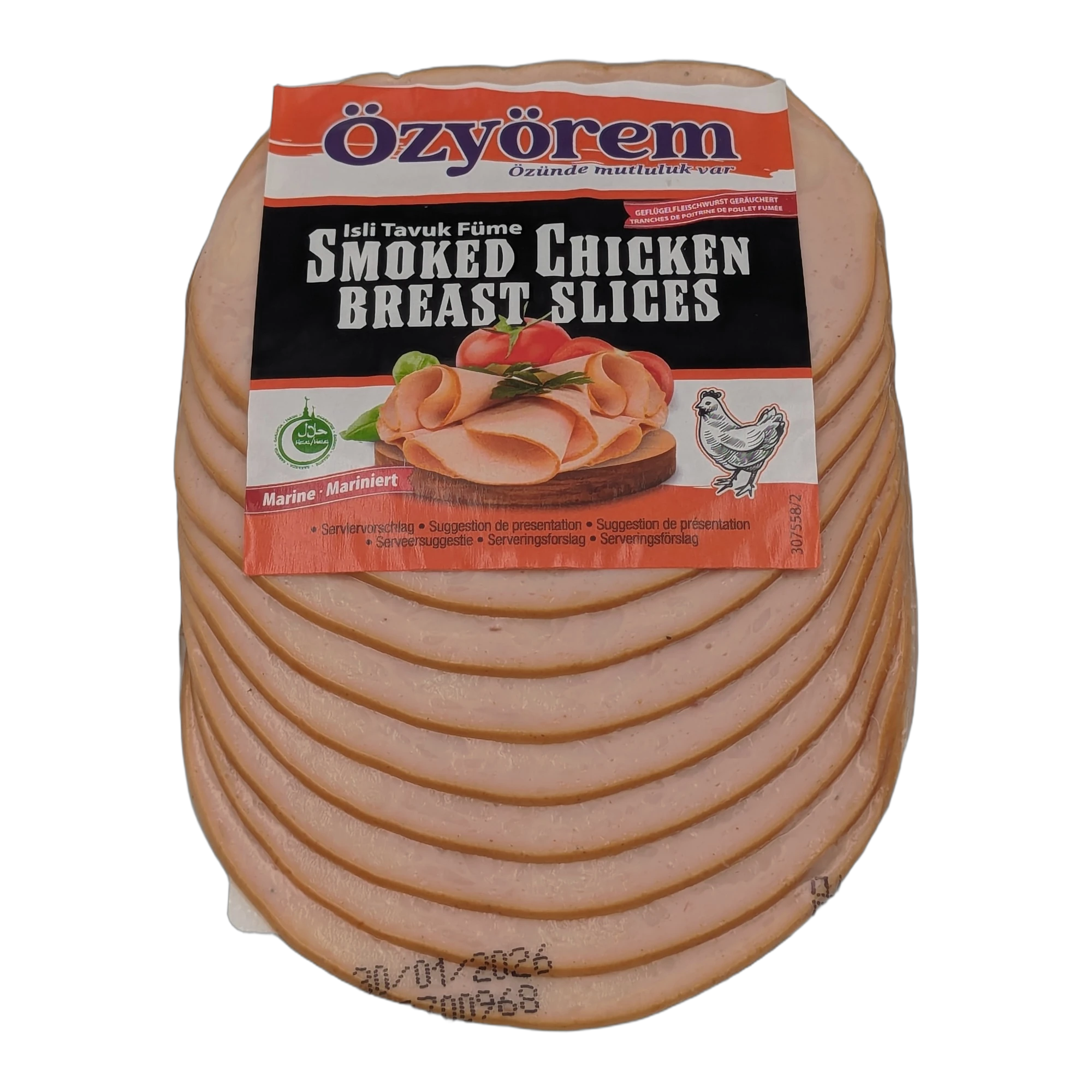 Smoked Chicken Breast Slices