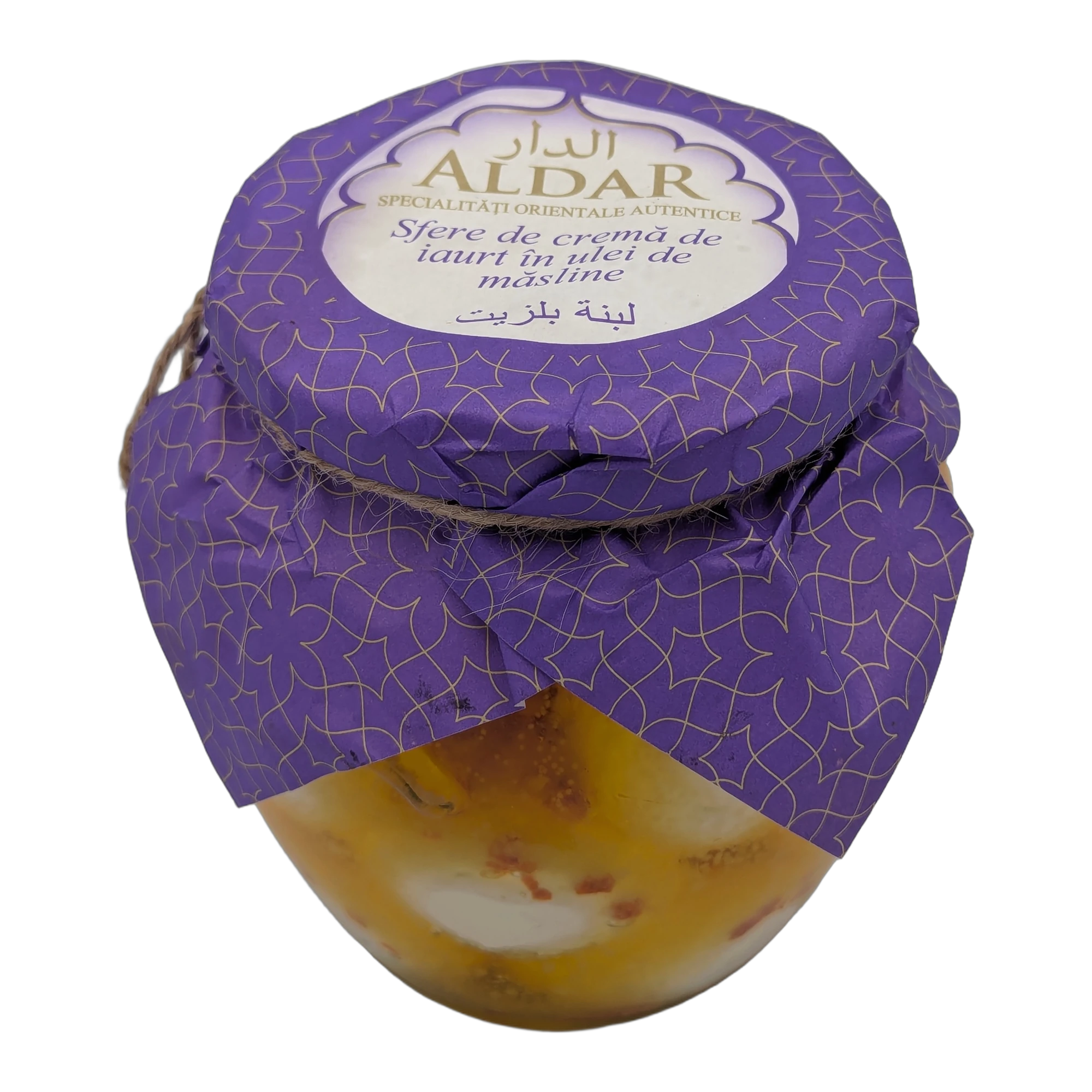 Sfere de Cremă de Iaurt în Ulei de Măsline