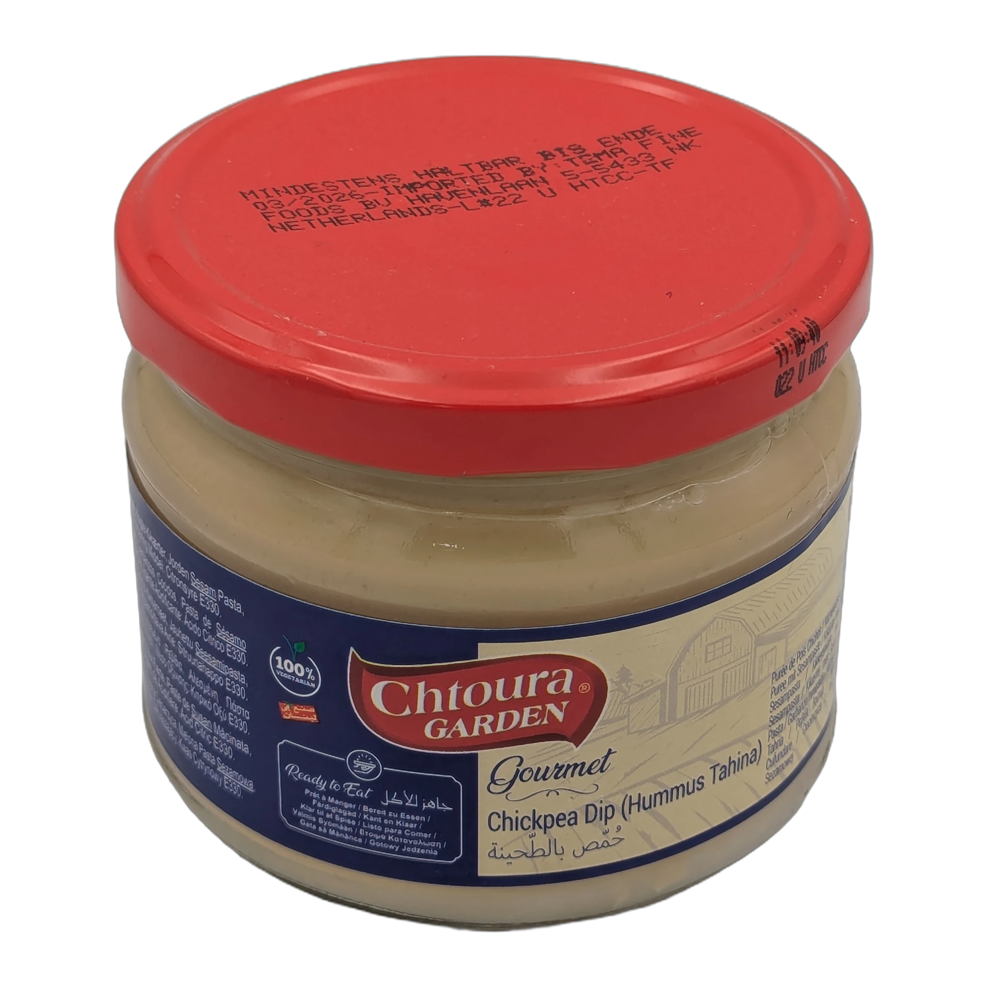 Pastă de năut cu tahini (Hummus)