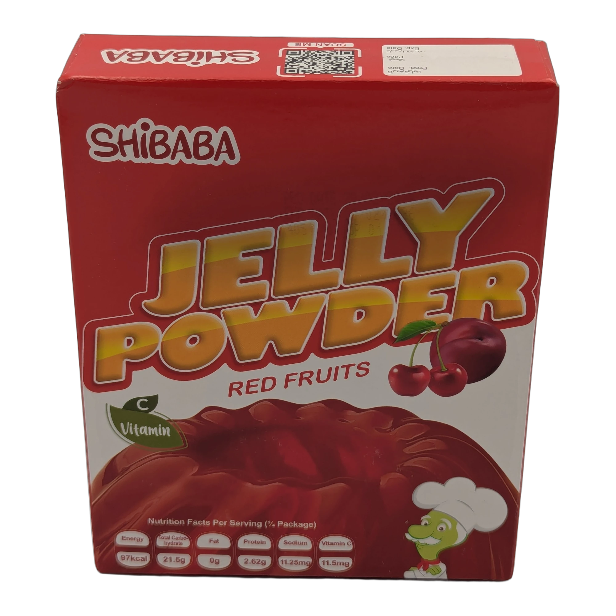 Shibaba Red Fruit Jelly Powder