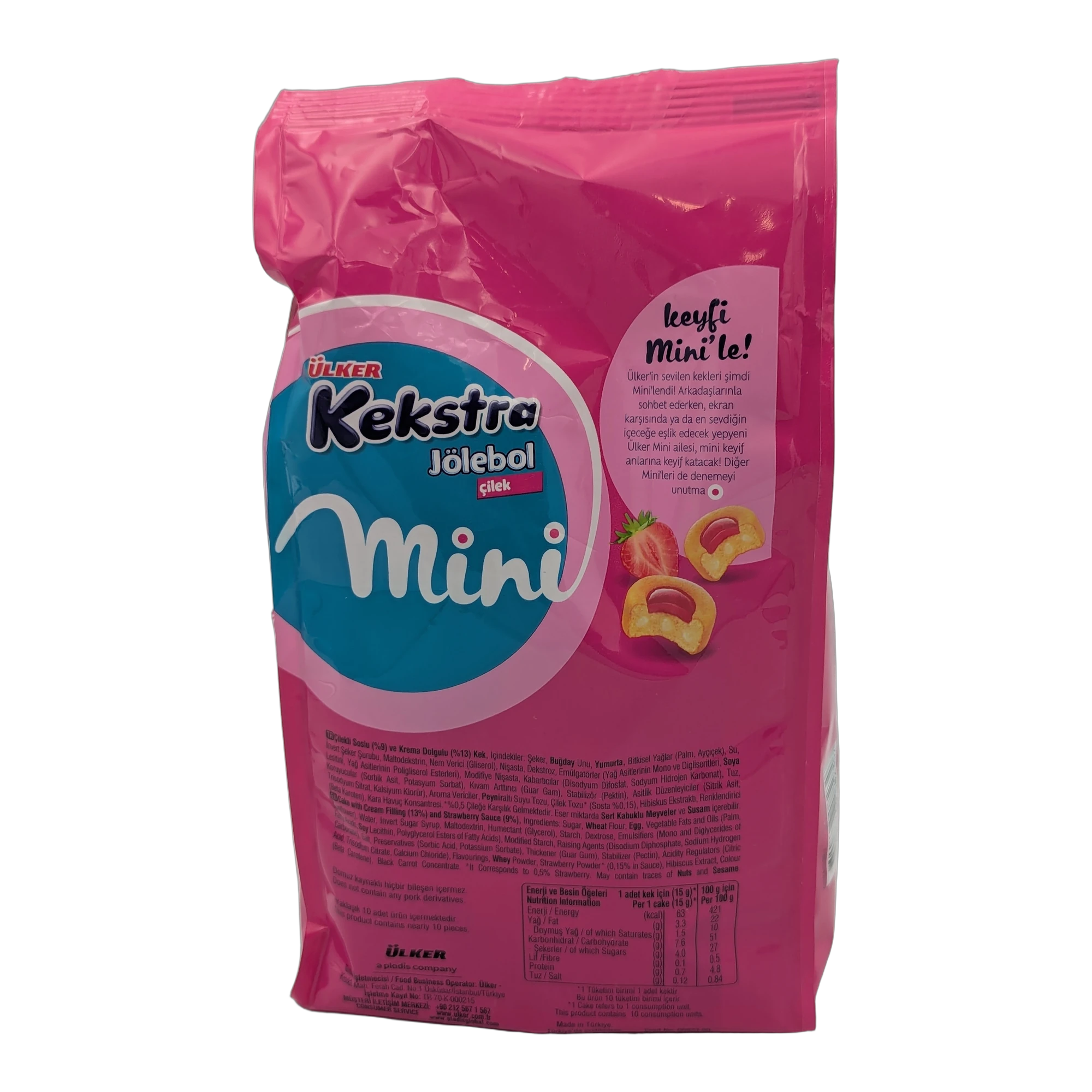 Kekstra Jölebol Mini Căpșuni